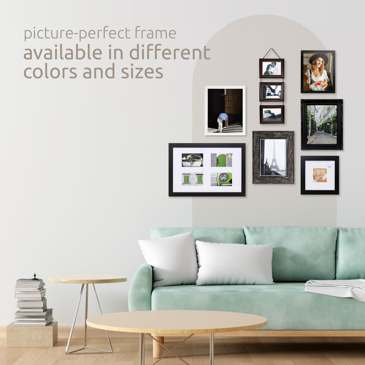 kieragrace - PH44005-1 Farmhouse luxury-frames, 8 by 10-Inch, Blackended Wood Kiera Grace