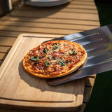 Royal Gourmet KSF1507 2 Piece Pizza Stone Set for Grill and Oven, 15 Inch Rectangular Pizza Stone and Pizza Peel, Baking Accessories Royal Gourmet