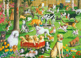 Ravensburger at The Dog Park Large Format Jigsaw Puzzle - 500 Unique Pieces | Anti-Glare Surface Ideal for Kids and Adults | Perfect for Gifting Ravensburger