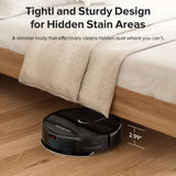 ROPVACNIC Robot Vacuum Cleaner Robot Vacuum and Mop Combo with 4000Pa Suction, Personalized Cleaning Adjustments, Self-Charging Robotic Vacuum Cleaner, Advanced Obstacle Avoidance ROPVACNIC