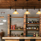 Zlepmlla Glass Pendant Light，Black Pendant Light Fixtures with Seeded Glass Shade, Adjustable Height Hanging Lights for Hallway, Kitchen Island, Dinning Room（Bulb not Included） Zlepmlla