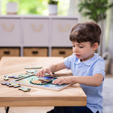 Melissa & Doug Wooden Underwater Jigsaw Spinning Gear Puzzle – 18 Pieces Wooden Puzzle for Toddlers and Preschoolers, for Boys and Girls Ages 3+ Melissa & Doug