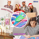 QAZWSX 5D Spring Cherry Blossom Diamond Art Painting Kits for Adults, Castles and Spring Cherry Blossoms Diamond Dots Paintings for Beginners Home Wall Decor Gifts 12x16 inch QAZWSX