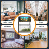 Fish Tank Stand: The Perfect 29 Gallon Metal Aquarium Stand Measuring 32.7" W x 13" D x 32.3" H to Fit Your Aquatic Display Needs. tongmo