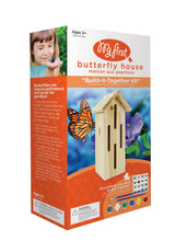 Nature's Way Bird Products DIY First Butterfly Garden House, Wood Nature's Way