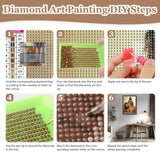 MAXBYE Jesus Diamond Art Kits for Adults, Lion Diamond Painting Full Drill Round Gem Art, 5D DIY Religion Christ Diamonds Painting Suitable Home Wall Decor Gift 12x16inch MAXBYE