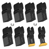 Trivd Frol 100PCS Oscillating Saw Blades, Professional Universal Titanium Multitool Blades for Wood Plastics Metal, Quick Release Multi Tool Blades Kits Fit Dewalt Ryobi Milwaukee Rockwell Fein Trivd Frol