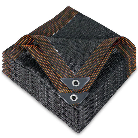 winemana 40% Black Shade Cloth, 10 x 14 FT Durable Mesh Tarp with Grommets, Resistant Garden Sun Shade Netting, Shading Antifreezing for Pergola, Greenhouse, Plants Growing, Chicken Coop winemana