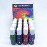 Beesworks Candle Dyes | 16 Colors Liquid Dyes for DIY Candle Making | 16 Bottles Liquid Candle Dyes Each 0.35oz/10ml BEESWORKS