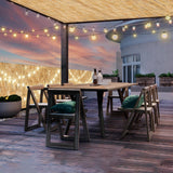 Natural Reed Fencing, Reed Screen Curtain Eco-Friendly for Garden,Balcony,Outdoor,Backyard Patio Decors Fence Rolls-4FT x 13FT （1.2m x 4m Approx） Gardgue