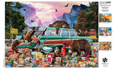 Buffalo Games - Garry Walton - Yosemite Picnic - 300 Piece Jigsaw Puzzle for Adults Challenging Puzzle Perfect for Game Nights - Finished Puzzle Size is 21.25 x 15.00 Buffalo Games