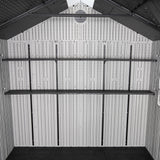 Lifetime Dual Entry Outdoor Storage Shed, 10 x 8 Foot Lifetime