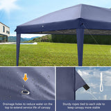 Outvita 10x20ft Ez Pop Up Outdoor Canopy Tent, Portable Commercial Instant Tent with Carry Bag for Party Wedding Birthday BBQ Events Outvita