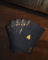 BIERDORF Diamond Waterproof Black Playing Cards, Poker Cards, HD, Deck of Cards (Black) BIERDORF