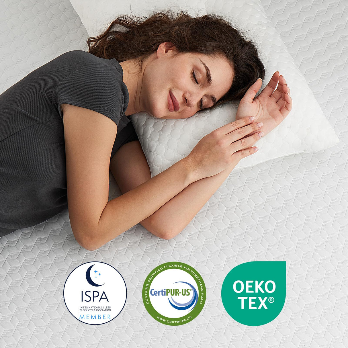 Novilla King Mattress, 10 Inch Memory Foam Mattress King Size with Comfort Foam for Pressure Relief & Fresh Cool Sleep,Removable Washable Cover,King Memory Foam Mattresses, Medium Firm Novilla