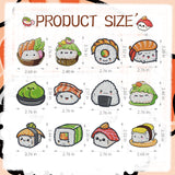 Sitsink Sushi Diamond Art Magnets - Cute Food Theme Diamond Painting Refrigerator Stickers, 3D Gem Art Rhinestone Crafts Kit for Adult Women Sitsink