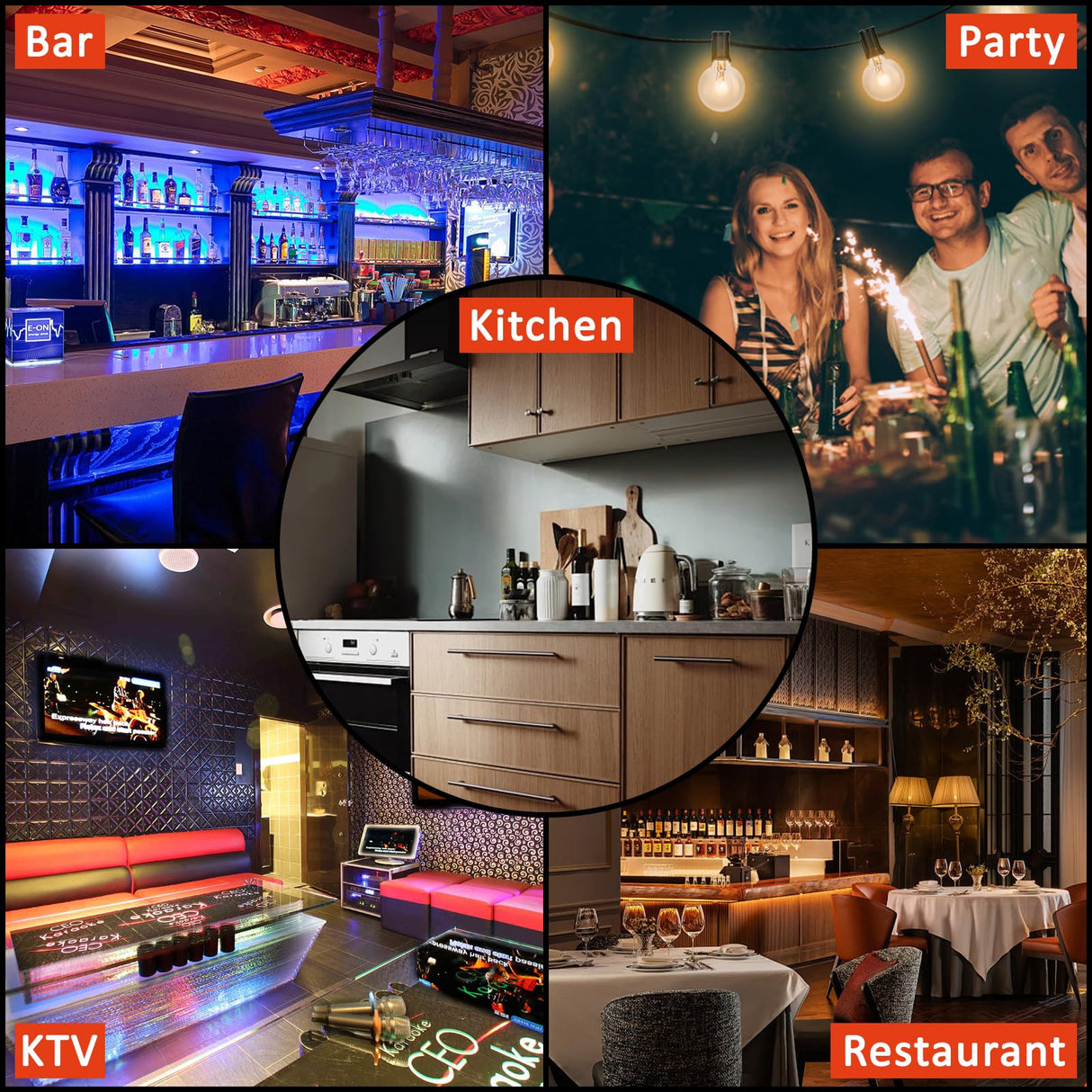 Takywep LED Lighted Liquor Bottle Display Shelf, 40-inch Bar Shelves with Remote & App Control, 16 Colors, 4 Modes, 3-Step LED Bar Shelves for Home Commercial Bar Takywep