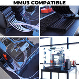 3D SOURCERER DELACK 3D Printer Enclosure Kit with LED Light | Made for Prusa MK4, Prusa Mini, Prusa MK3 3D Printers | Compatible with IKEA Lack Table | Plexiglass Cover for Constant Temperature 3D SOURCERER