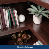 Sauder Miscellaneous Storage Bookcase, Select Cherry Finish Sauder