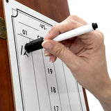 Trademark Games Racks Futons Trademark Games Beveled Wood Dart Cabinet Pro Style Board and Darts, Pine, 3.5 L x 21.5 W 24.75 H US Trademark Poker