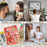 CrafTreat Reusable Dot Mandala Stencils for Painting on Wood, Canvas, Paper, Fabric, Floor, Wall and Tile - Dot Mandala Basics - 6x6 Inches - DIY Art and Craft Stencils - Dots Spiral Stencil CrafTreat