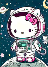 JYLMOOD Cartoon Diamond Painting Kits for Adults 5D Diamond Art Kits for Beginner,DIY Full Drill Diamond Rhinestone with Tools Accessories for Home Wall Decor Christmas 12x16inch JYLMOOD