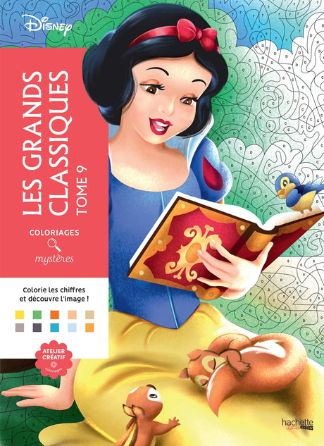 Coloriages mystères Disney - Les Grands classiques Tome 9 WoodArtSupply