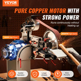 VEVOR Belt Grinder Sander, 72 x 2-Inch Variable Speed Belt Polisher with VFD, 1500W Knife Sharpener with 3 Grinding Moulds & 3PCS Sanding Belts for Metalworking, Compatible with 72"- 82 * 2" Belts VEVOR