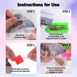 6 Pcs Diamond Art Bookmarks, Leather Heart Cute Bookmark,DIY Diamond Painting Bookmarks Gifts for Women and Girls, Diamond Art Kits for Adults Crafts(Singers) stnckic