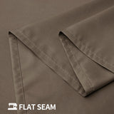 OutdoorLines Waterproof Indoor Outdoor Curtains for Patio-Privacy Sun Blocking Grommet Curtain Panel Weatherproof, UV Resistant Curtains for Gazebo, Porch, Pergola Khaki 100W x 84L Inch 1 Panel OutdoorLines