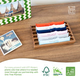 ATP MODERN Wooden Watch Band Organizer - Works with All Apple Watch Bands - Watch Band Holder - Wooden Watch Stand Display - Compatible with All Apple iWatch Bands - Solid Wood Design ATP MODERN