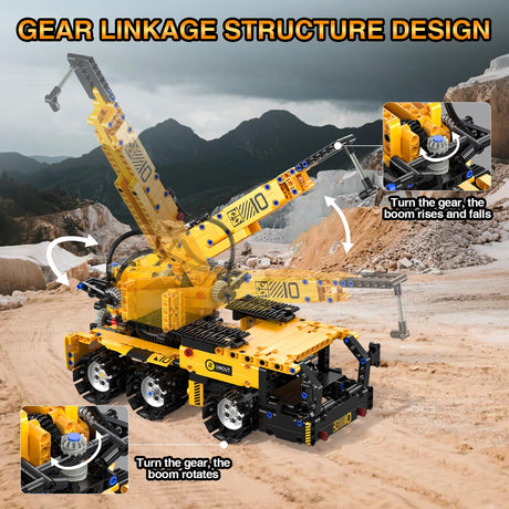 ADUSRIZ 5 in 1 STEM Robot Building Kit, 535 Pcs Remote Control Excavator Science Educational Kit, Technic Coding Robotic Toys Gift for Kids 6 7 8 9 10 11 12+ Years Old Boys Girls ADUSRIZ
