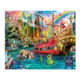 Ceaco - Sapphire Select - Disney - Aimee Stewart - Peter Pan Mermaid Lagoon -1000 Piece Jigsaw Puzzle – Challenging & Fun – Blue Core Puzzle Board – Giftable Display Box - Full Size Poster Included Buffalo Games