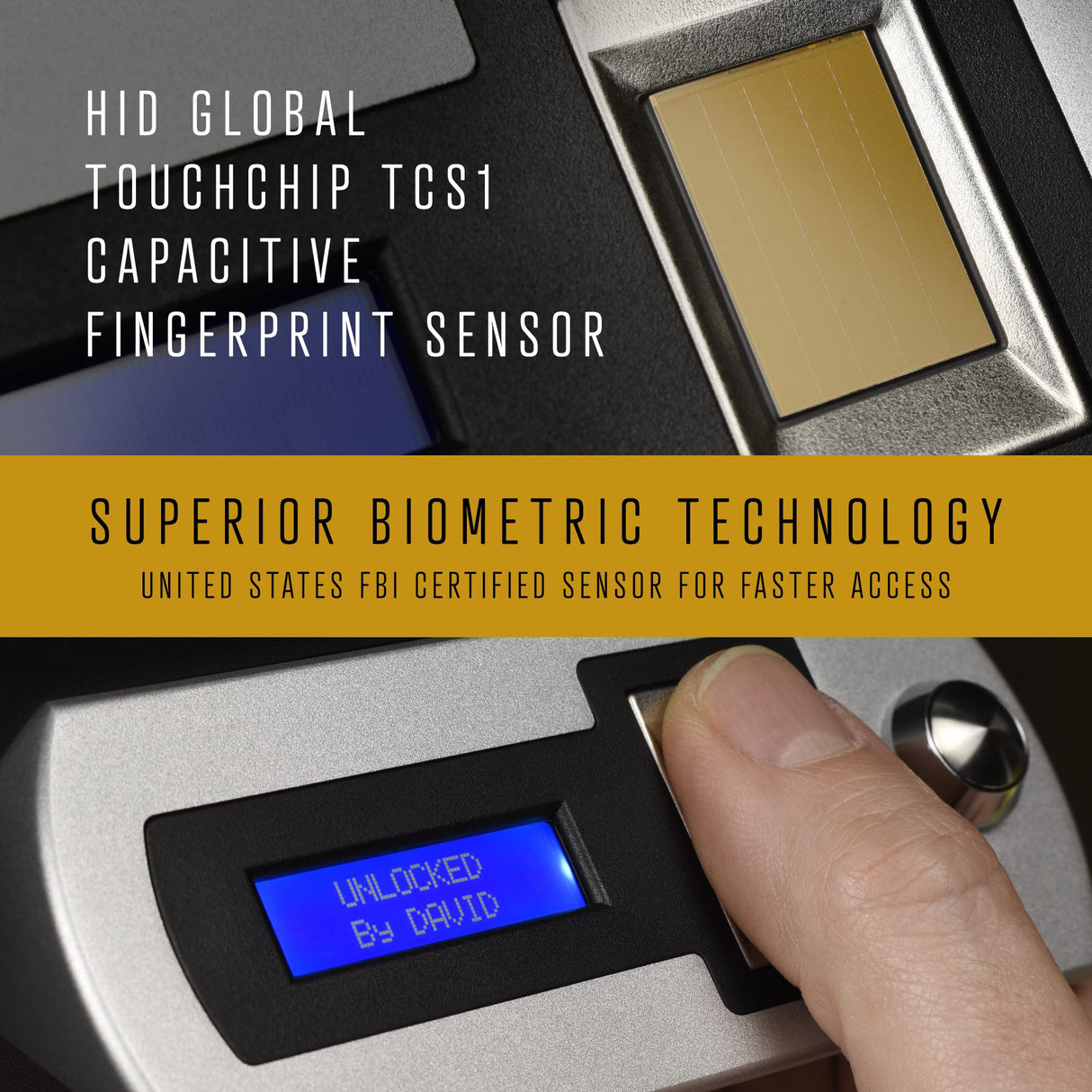 Verifi Smart Safe S5800 Biometric Safe with FBI Certified Fingerprint Sensor Verifi Smart.Safe.