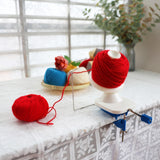 Yarn Winder - Fast & Easy Yarn Ball Winder Tool, No Setup Required Yarn Cake Winder, Portable Manual Yarn Winder for Crocheting & Knitting Missraza