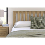 Signature Design by Ashley Bermacy Farmhouse Panel Headboard with Vertical Slat Design, Queen, Light Brown Signature Design by Ashley