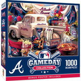 Baby Fanatic Atb1060: Atlanta Braves Gameday 1000Pc Puzzle Baby Fanatic