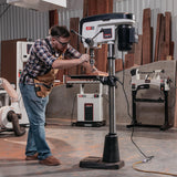 JET 15-Inch Floor Drill Press, 3/4 HP, 115V 1Ph (Model JDP-15F) Jet