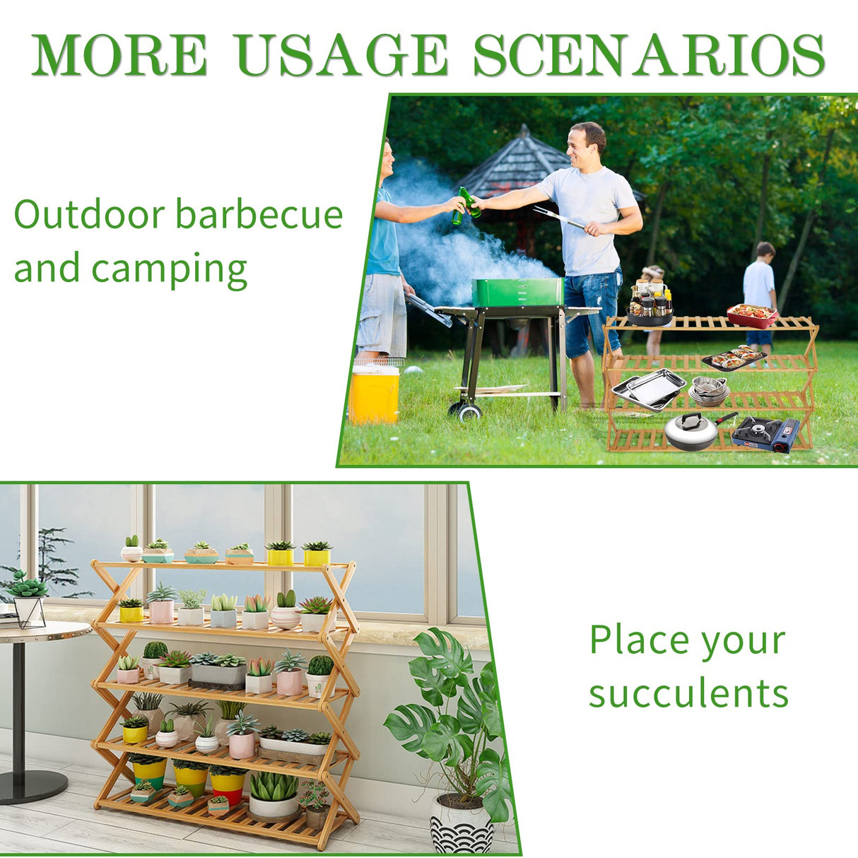 Choclaif Free Standing Shoe Racks for Closet, Shoe Shelf Bamboo Shoe Rack for Bedroom, Entryway Hallway Closet Living Room Organizer(3 Tier) Choclaif