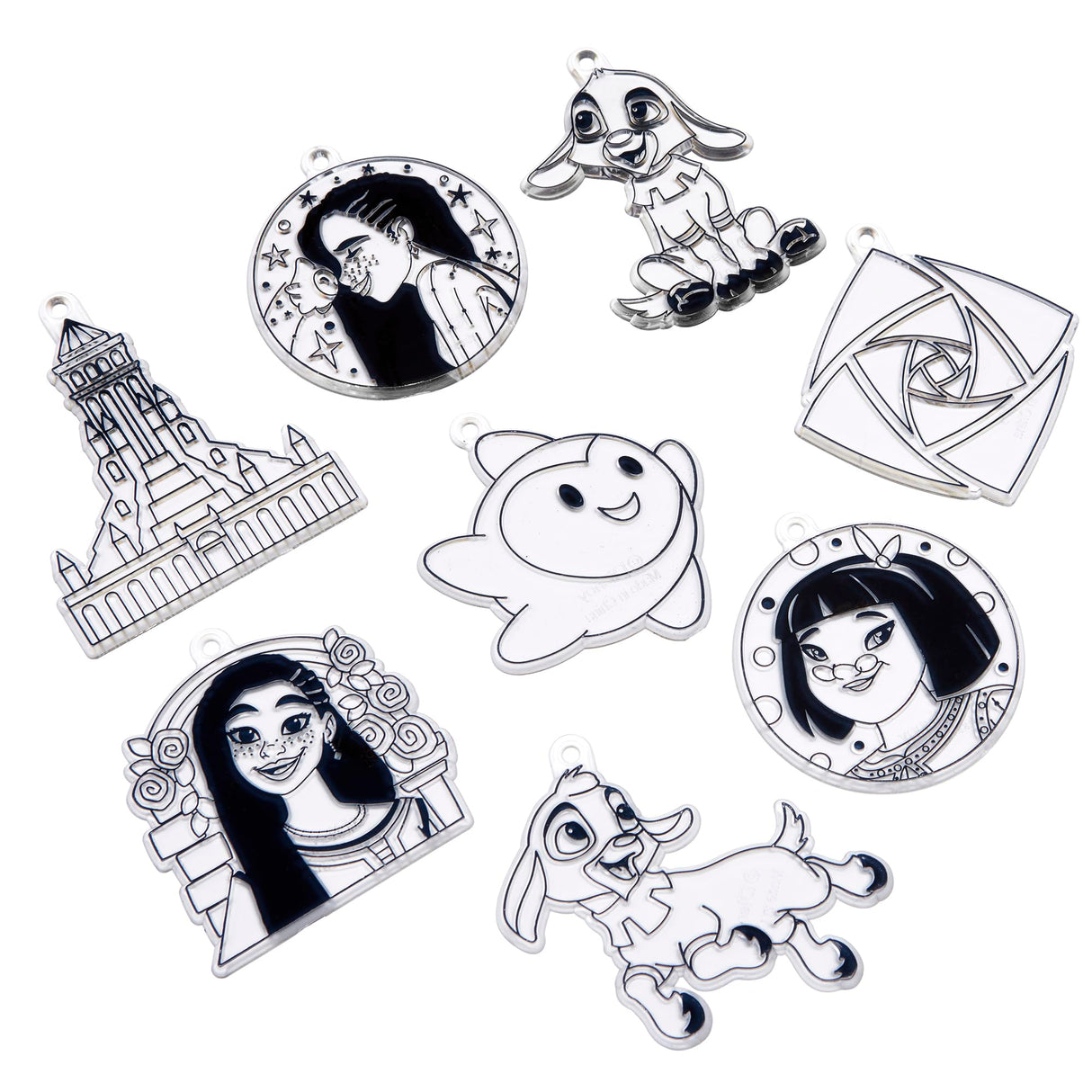 Cra-Z-Art Disney Wish! 2-in-1 Window Art Craft Kit, Ages 6 and up Cra-Z-Art