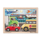 On the Go (Vehicles) Jigsaw (12 pc) Melissa & Doug