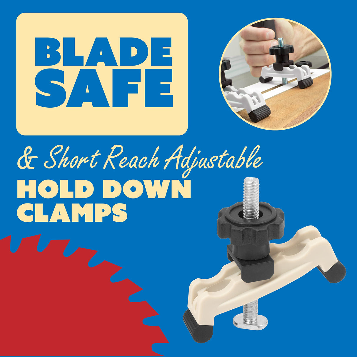 Peachtree Woodworking Supply Taper Jig Mini for Smaller Precision Cuts on Table Saws Peachtree Woodworking Supply