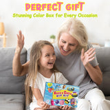 Kiditos Rockin' Rock & Shell Painting- Treasure Painting Kit,Arts and Crafts for Kids 4-12, Kids Painting Set, DIY Arts & Crafts Toys for Boys Girls Birthday Party Activities Gifts Kiditos