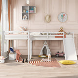 Merax L-Shaped Twin Size Loft Bed with Ladder Merax