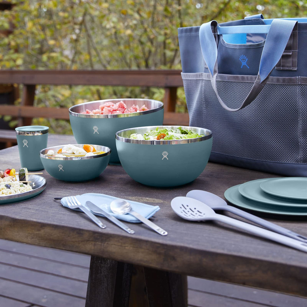 Hydro Flask Outdoor Kitchen Bowl - Stainless Steel Dinnerware Reusable Camping Gear Mess Kit - Dishwasher Safe, BPA-Free, Non-Toxic Hydro Flask