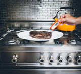 Lavatools Javelin® Ultra-Fast 3-Second Digital Instant Read Meat Thermometer for Grill and Cooking, 2.75" Probe, Compact Foldable Design, Large Display, IP65 Water Resistant, NSF Certified – Maize Lavatools