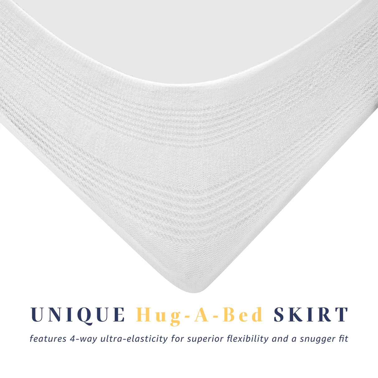Full Size Thick Mattress Pad with 100% Cotton Cover - Naturally Skin-Friendly and Breathable, Unique Deep Pocket Design Up to 22" (54 x 75 Inches, White) Soft and lofty