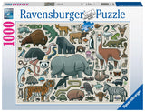 Ravensburger 'You Wild Animal' 1000 Piece Jigsaw Puzzle | Unique Artwork by Mario Zucca | Ideal for Adults and Kids | FSC Certified Ravensburger