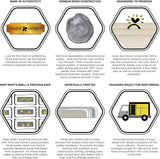 Alveare Home Louisa Jewelry Armoire, Oak Alveare Home