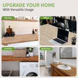 Butcher Block Countertop Solid Wood Table Top Birch Countertop Cutting Board for DIY Wood Desk Top Washer Dryer Counter Top Butcher Block Work Bench Top for Office Desk，Unfinished Tops 24 x 25x 1.5 in RKVPCNE